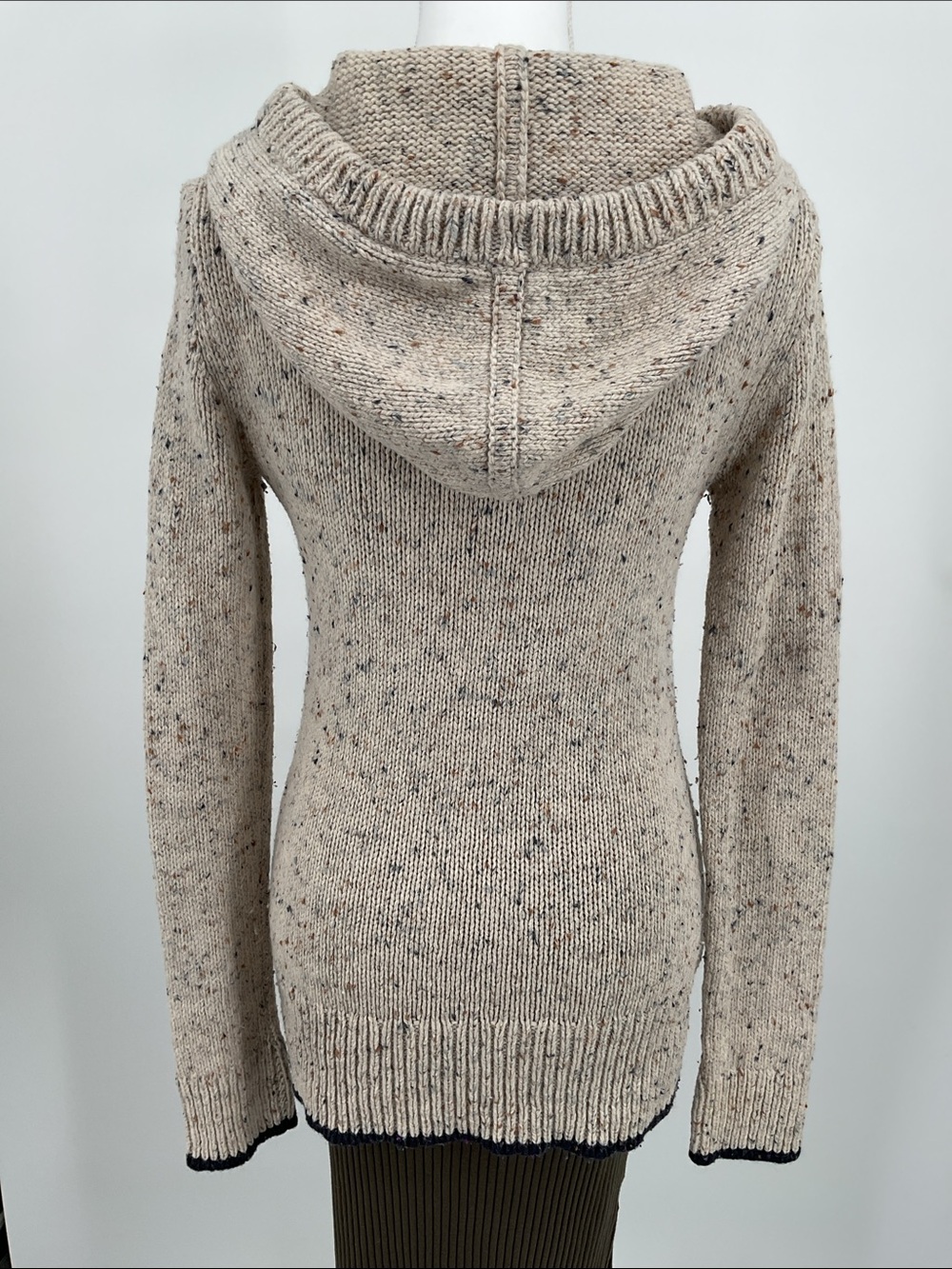 Patagonia Ranchito Hoody 50995 Lambswool Wool Blend Sweater Hoodie Medium - Picture 4 of 14